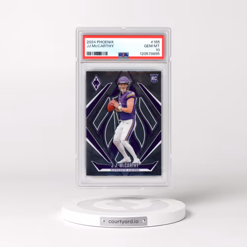 2024 Panini Phoenix #185 JJ McCarthy (PSA 10 GEM MINT)