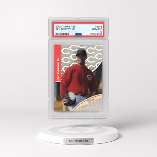 2000 Topps Tek #30-5 Ken Griffey Jr (PSA 10 GEM MINT)