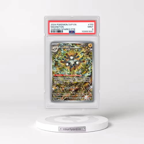 2024 Pokémon Svp EN-SV Black Star Promo #159 Magneton - Surging Sparks Elite Trainer Box (PSA 9 MINT