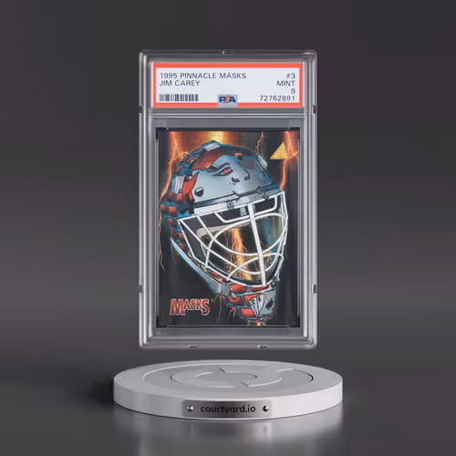 1995 Pinnacle Masks #3 Jim Carey (PSA 9 MINT)