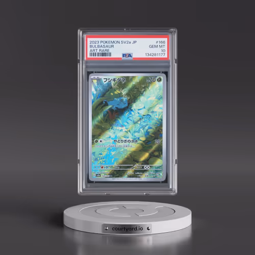 2023 Pokémon Sv2a-Pokémon 151 #166 Bulbasaur - Art Rare (PSA 10 GEM MINT)