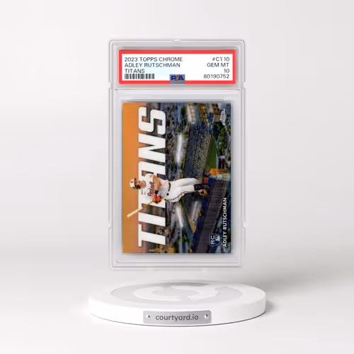 2023 Topps Chrome Topps Chrome Titans #CT10 Adley Rutschman (PSA 10 GEM MINT)