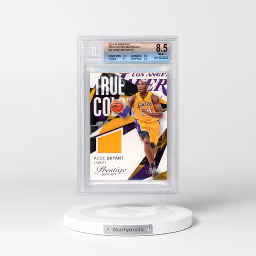 2014 Prestige True Colors Materials #14 Kobe Bryant/75 (BGS 8.5 NM-MT+)