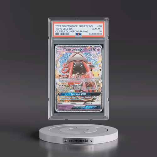 2021 Pokémon Celebrations Classic Collection #60 Tapu Lele GX - Holo (PSA 10 GEM MINT)