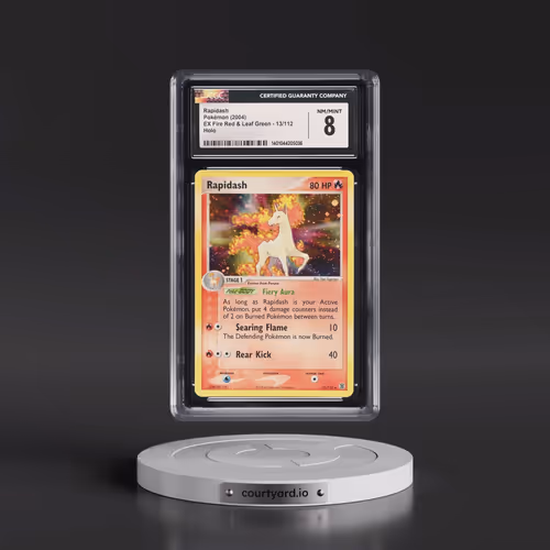 2004 EX Fire Red & Leaf Green #13/112 Rapidash - Holo (CGC 8 NM-MT)