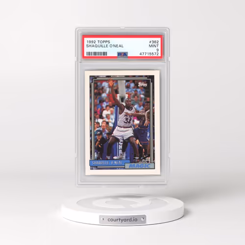 1992 Topps #362 Shaquille O'Neal (PSA 9 MINT)
