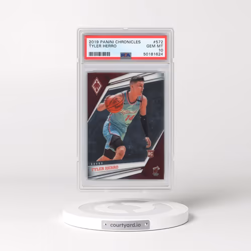 2019 Panini Chronicles #572 Tyler Herro (PSA 10 GEM MINT)