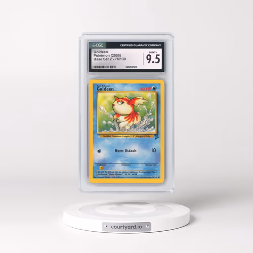 2000 Base Set 2 #76/130 Goldeen (CGC 9.5 MINT+)