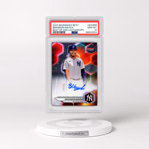 2023 Bowman's Best Best of 2023 Autographs #B23BM Brandon Mayea (PSA 10 GEM MINT)