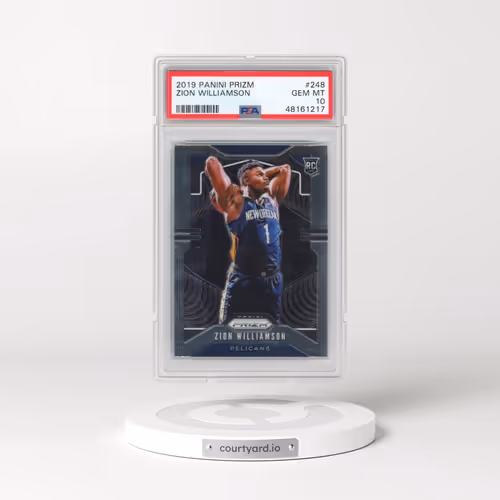 2019 Panini Prizm #248 Zion Williamson (PSA 10 GEM MINT)