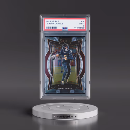 2024 Panini Select #26 Jayden Daniels (PSA 9 MINT)