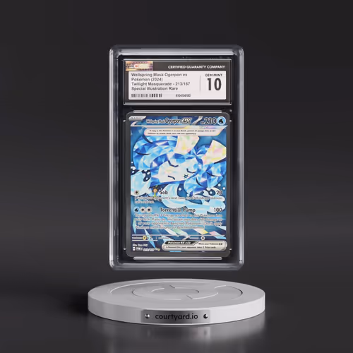 2024 Pokémon Twm EN-Twilight Masquerade #213 Wellspring Mask Ogerpon EX - Holo Special Illustration