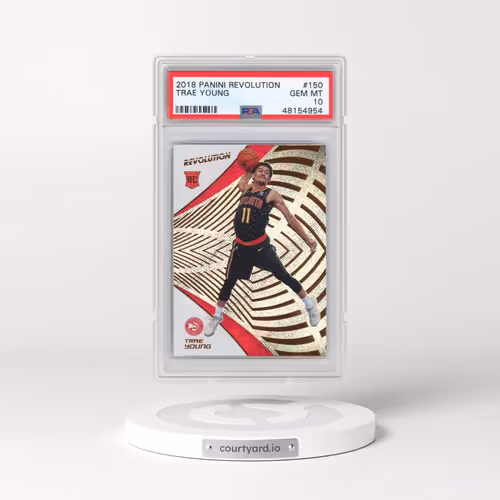 2018 Panini Revolution #150 Trae Young (PSA 10 GEM MINT)