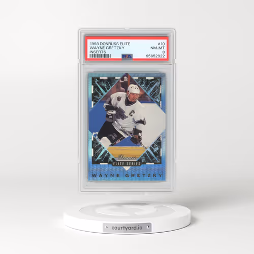 1993 Donruss Elite Inserts #10 Wayne Gretzky (PSA 8 NM-MT)