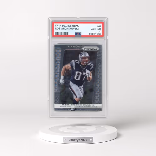 2013 Panini Prizm #68 Rob Gronkowski (PSA 10 GEM MINT)