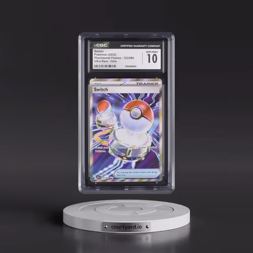 2025 Phantasmal Flames - PFL EN #123/094 Switch - Ultra Rare Holo (CGC 10 GEM MINT)