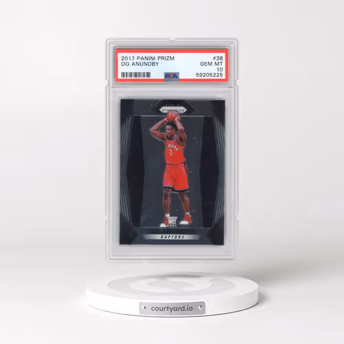 2017 Panini Prizm #38 OG Anunoby (PSA 10 GEM MINT)