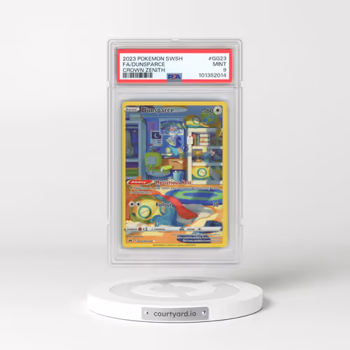 2023 Pokémon Sword and Shield Crown Zenith #GG23 Dunsparce - Full Art (PSA 9 MINT)