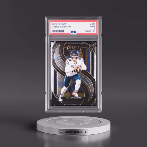 2024 Panini Select #114 Caleb Williams (PSA 9 MINT)