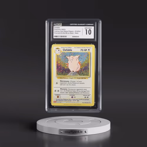 2023 Trading Card Game Classic - CLV, CLC, CLB #014/034 Clefable - Charizard & Ho-Oh ex Deck - CLC H