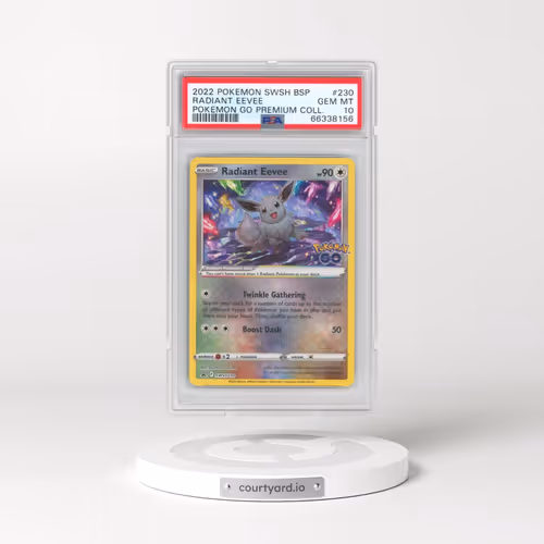 2022 Pokémon Swsh Black Star Promo #230 Radiant Eevee - Holo Pokemon Go Premium Collection Radiant E