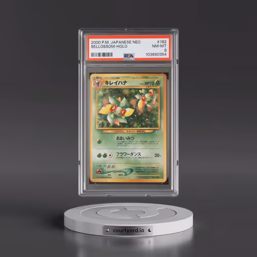 2000 Pokémon Neo #182 Bellossom - Holo (PSA 8 NM-MT)