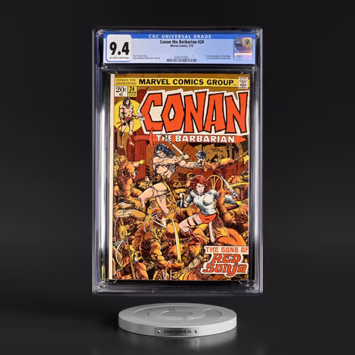 Conan the Barbarian #24 CGC 9.4 Off-white to White Pages (Marvel Comics, 3/73)