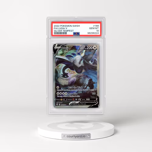 2022 Pokémon Sword & Shield Silver Tempest #186 Lugia V - Holo Full Art (PSA 10 GEM MINT)