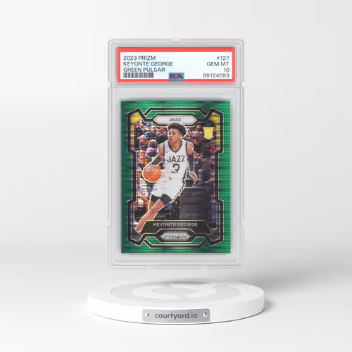2023 Panini Prizm #127 Keyonte George (PSA 10 GEM MINT)