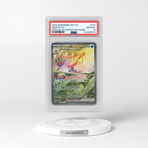 2024 Pokémon Ssp EN-Surging Sparks #237 Milotic EX - Holo Special Illustration Rare (PSA 10 GEM MINT)