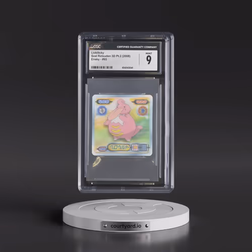 2008 Seal Retsuden 3D Pt.2 (2008 Ensky)(DP) - Japanese #95 Lickilicky (CGC 9 MINT)