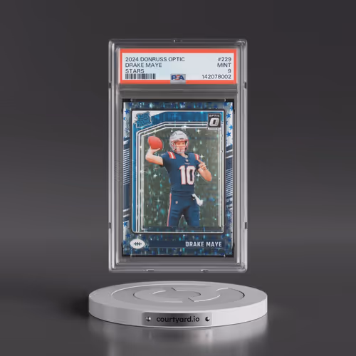 2024 Panini Donruss Optic #229 Drake Maye - Stars (PSA 9 MINT)