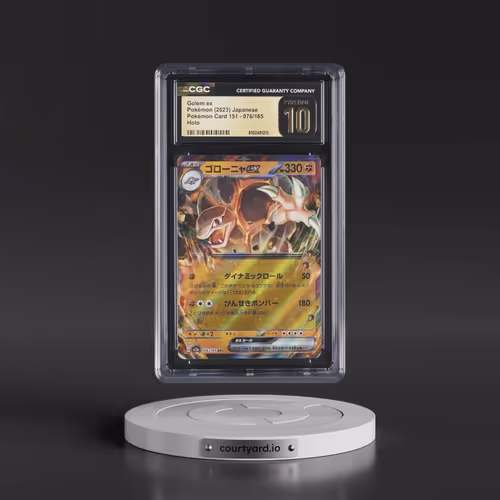 2023 Pokémon Card 151 #076/165 Golem ex - Holo (CGC 10 PRISTINE)