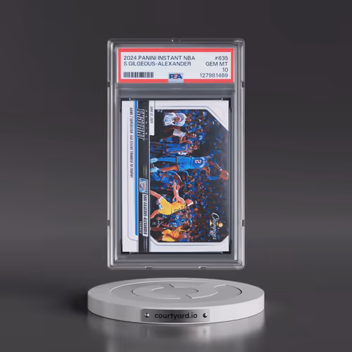 2024 Panini Instant NBA #635 Shai Gilgeous-Alexander (PSA 10 GEM MINT)