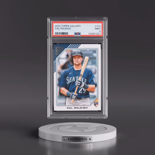 2022 Topps Gallery #173 Cal Raleigh (PSA 9 MINT)