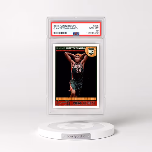 2013 Panini Hoops #275 Giannis Antetokounmpo (PSA 10 GEM MINT)