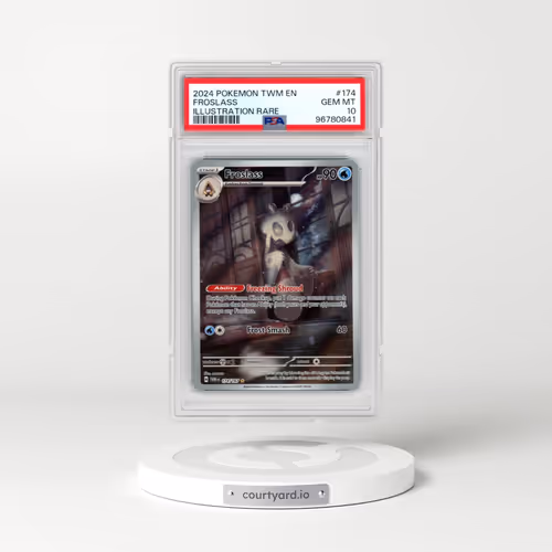2024 Pokémon Twm EN-Twilight Masquerade #174 Froslass - Illustration Rare (PSA 10 GEM MINT)