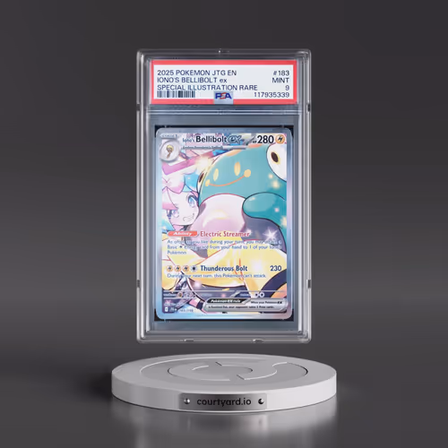 2025 Pokémon Jtg EN-Journey Together #183 Iono's Bellibolt EX - Holo Special Illustration Rare (PSA