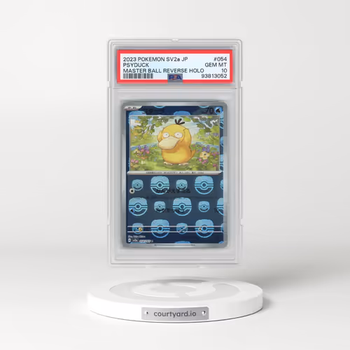 2023 Pokémon Sv2a-Pokemon 151 #054 Psyduck - Reverse Holo Master Ball (PSA 10 GEM MINT)