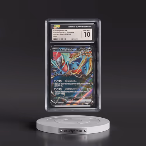 2023 Ancient Roar #054/066 Roaring Moon ex - Holo (CGC 10 GEM MINT)