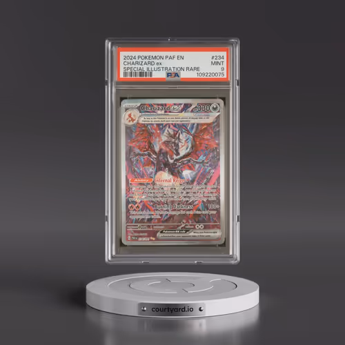 2024 Pokémon Paf EN-Paldean Fates #234 Charizard EX - Holo Special Illustration Rare (PSA 9 MINT)