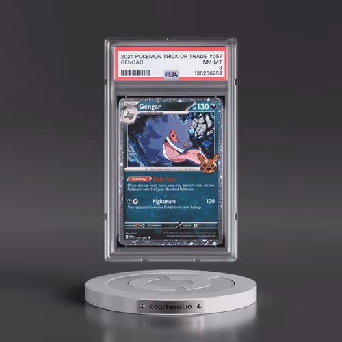 2024 Pokémon Trick or Trade #057 Gengar (PSA 8 NM-MT)