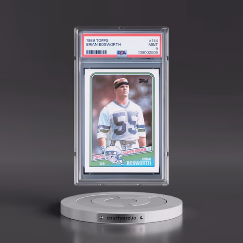 1988 Topps #144 Brian Bosworth (PSA 9 MINT)