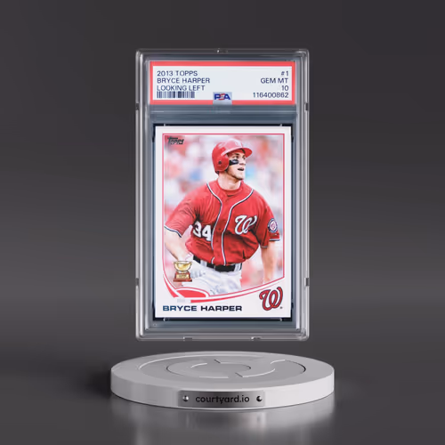 2013 Topps #1 Bryce Harper - Looking Left (PSA 10 GEM MINT)