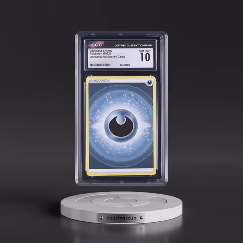 2003 Unnumbered Energy Cards Darkness Energy - (Non Holo) (CGC 10 GEM MINT)