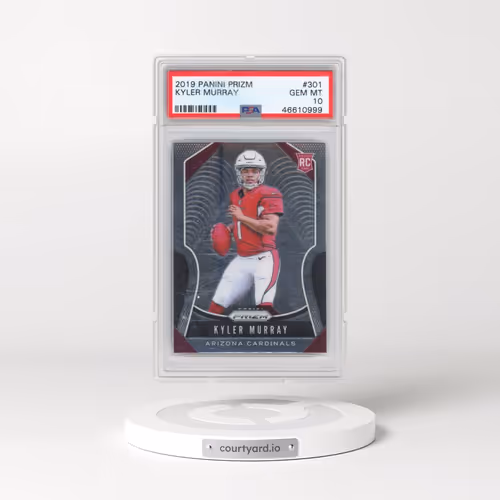 2019 Panini Prizm #301 Kyler Murray (PSA 10 GEM MINT)