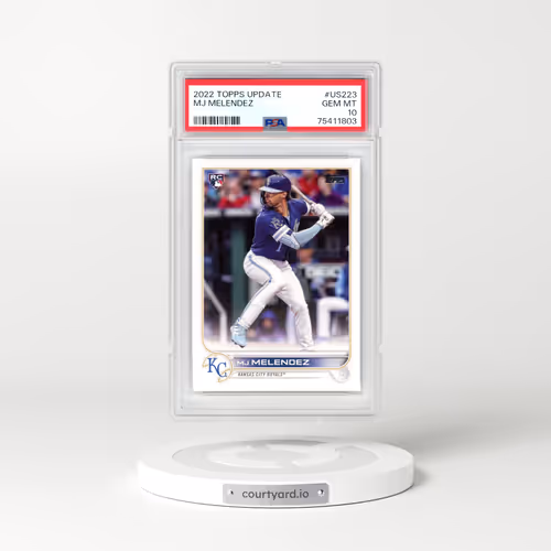 2022 Topps Update #US223 MJ Melendez (PSA 10 GEM MINT)