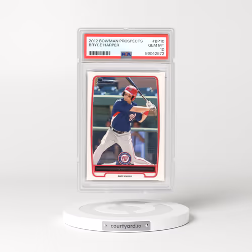 2012 Bowman Prospects #BP10 Bryce Harper (PSA 10 GEM MINT)