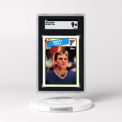 1988 Topps #66 Brett Hull (SGC 9 MINT)