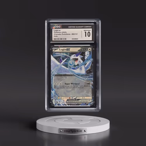 2025 Prismatic Evolutions - PRE EN #082/131 Lugia ex - Holo (CGC 10 GEM MINT)